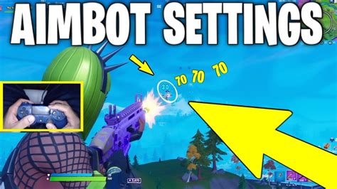 best setting for aim assist fortnite|best exponential settings for aimbot.